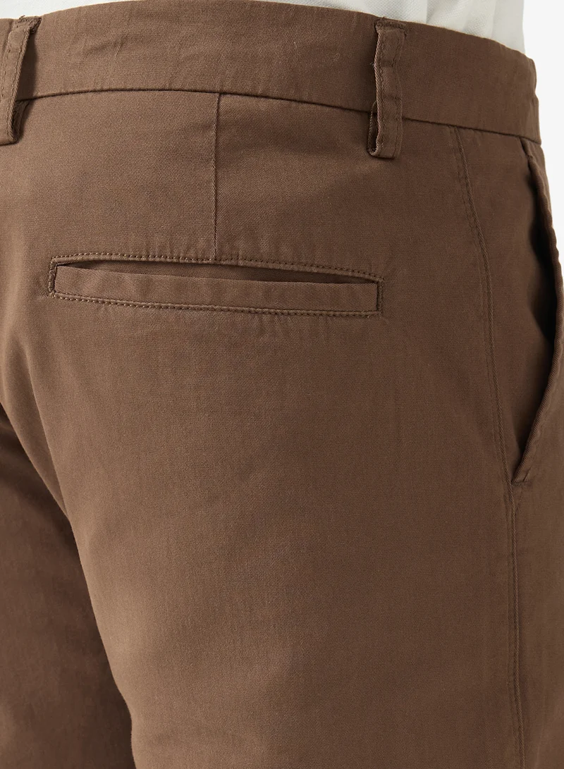 Robert Wood  Tapered Fit Smart Chinos for Men | Best Price UAE
